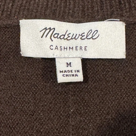 Madewell V-neck Cashmere Sweater - Picture 6 of 7